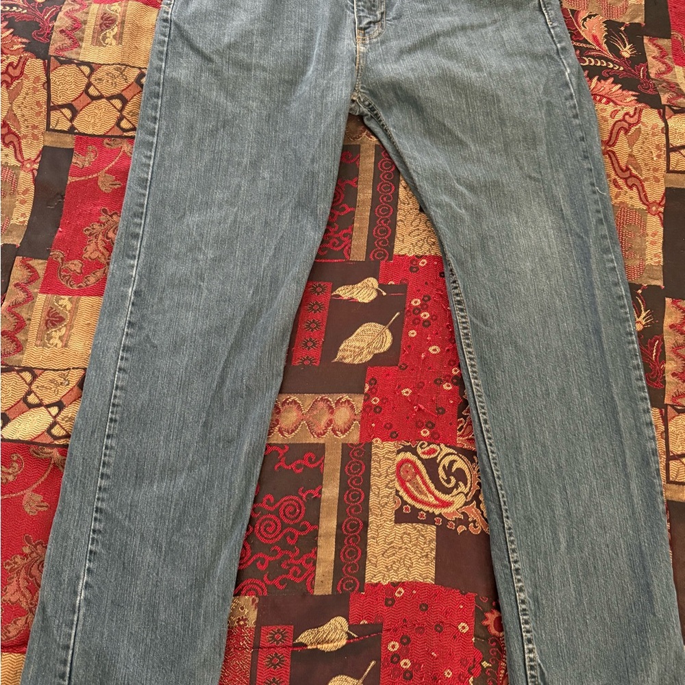 Levi’s 502 Regular Taper Washed Dark Indigo Jeans 34x34